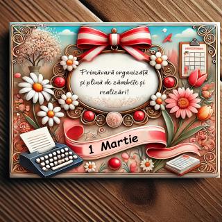 Martisor Magnetic Cadou Secretara
