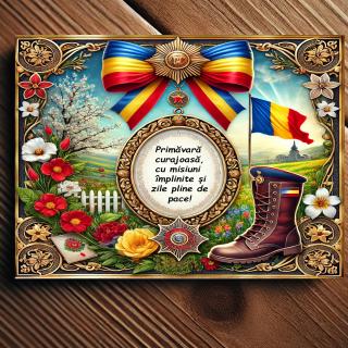 Martisor Magnetic Cadou Soldat