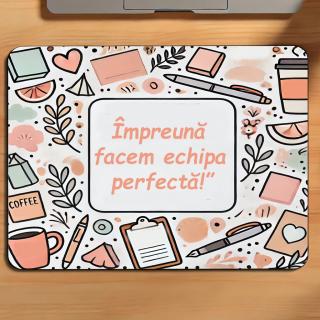 Mousepad Personalizat ,   Cadou pentru Colega cu Text Personalizabil