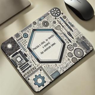 Mousepad Personalizat ,   Cadou pentru Inginer cu Text Personalizabil