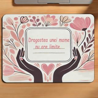 Mousepad Personalizat ,   Cadou pentru Mama cu Text Personalizabil