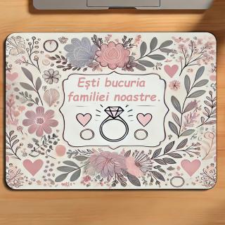 Mousepad Personalizat ,   Cadou pentru Nora cu Text Personalizabil