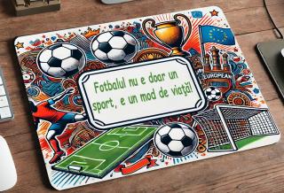 Mousepad Personalizat Fotbalist