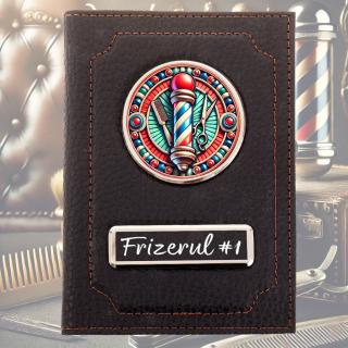 Portofel Cadou pentru Frizer ,   Personalizat cu Text si Logo