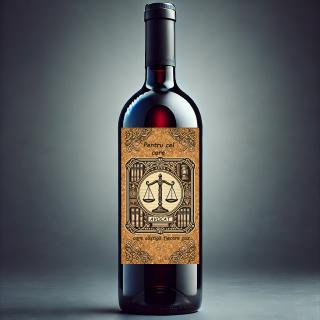 Sticla Vin Cadou Avocat