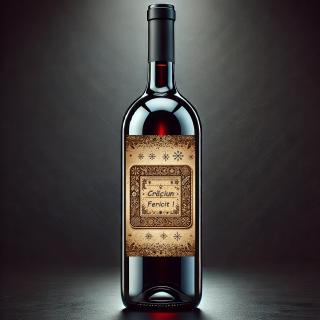 Sticla Vin Cadou Craciun