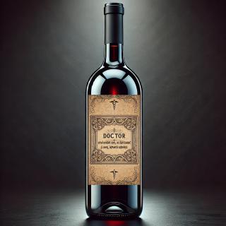 Sticla Vin Cadou Doctor