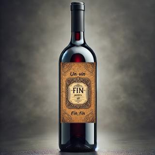 Sticla Vin Cadou Fini