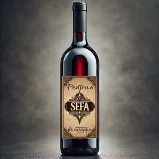 Sticla Vin Cadou Sefa