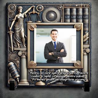 Tablou Ardezie Cadou Personalizat Avocat