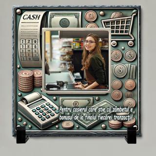 Tablou Ardezie Cadou Personalizat Casier