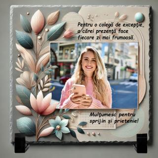 Tablou Ardezie Cadou Personalizat Colega
