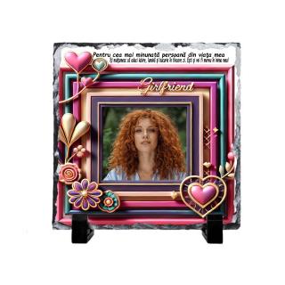 Tablou Ardezie Cadou Personalizat Iubita