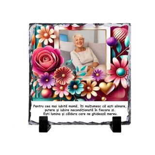 Tablou Ardezie Cadou Personalizat Mama