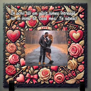 Tablou Ardezie Cadou Sf.Valentin