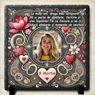 Tablou Ardezie Cadou Verisoara 8 Martie