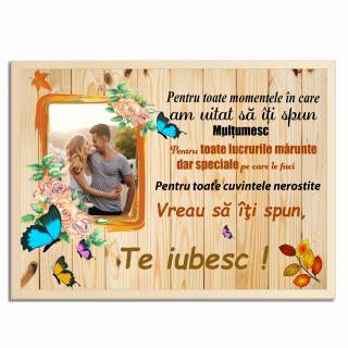 Tablou Personalizat Cadou Iubit Iubita,   Momente