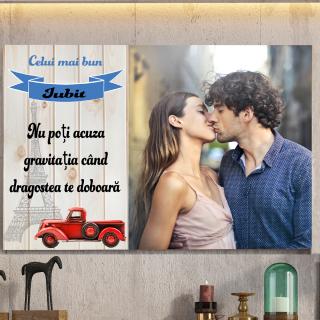 Tablou Personalizat Canvas Pentru Cadou Iubit