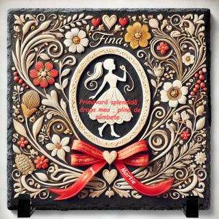 Tablou Personalizat Martisor Fina