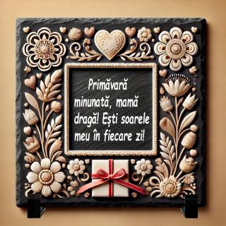 Tablou Personalizat Martisor Mama