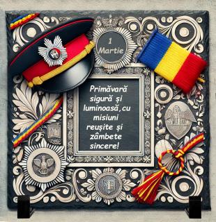 Tablou Personalizat  Martisor Politista