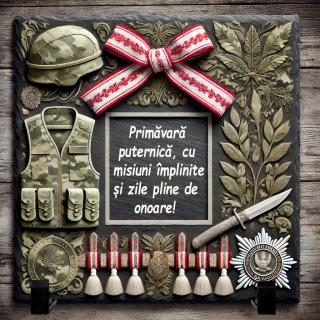 Tablou Personalizat  Martisor Soldat