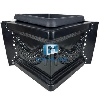 Matrita Jardiniera beton MEGA  35.5x35.5x27 cm  - set 3 bucati