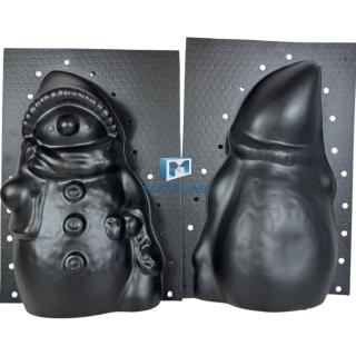 Matrita Om de Zapada mini  38 cm H - set 2 bucati fata si spate
