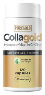 CollaGold - colagen din carne de vita si peste cu acid hialuronic