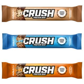 Crush Bar - baton crocant bogat in proteine cu invelis de ciocolata