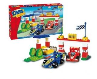 Set constructie Unico Plus Cars for Kidz Set F1