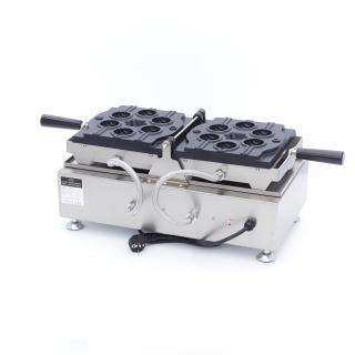 Aparat waffles, 6 forme Cake Pop, 230V, 1,2 kW