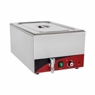 Bain Marie 1 GN1 1 cu robinet, de banc, 230V, 1,2kW, BBM-1