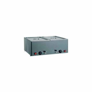 Bain Marie, 2 x GN1 1 - 150(h) mm, +30   C +90   C, 660x540x220(h) mm, BMV21