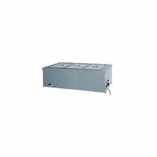 Bain Marie, 4 x GN1 1 200(h) mm, +30   C +90   C, 1440x600x320(h) mm, BM1786