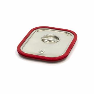 Capac inox cu garnitura de silicon GN 1 2