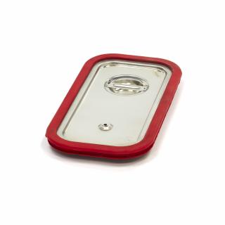 Capac inox cu garnitura de silicon GN 1 3