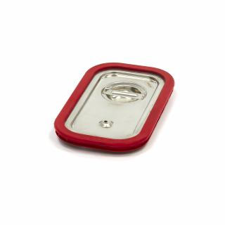 Capac inox cu garnitura de silicon GN 1 4