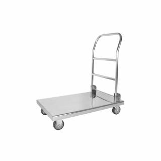 Carucior inox pentru transport 500x690 mm TWB-1