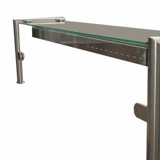 Consola si sticla protectie autoservire, 2 GN, 900 mm