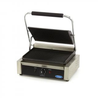 Contact grill striat panini sandwich, 230V, 2200 W, 335     220 mm