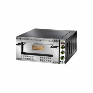 Cuptor de pizza gaz, aprindere piezoelectrica cu panou digital, 230V, 13,9 kW, FGI4