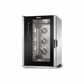 Cuptor patiserie si gastronomic electric, 10 tavi, digital, sistem automat de spalare, 400V, 15,8 kW, PF8910