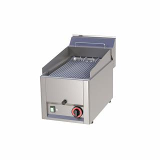 Gratar fry-top cu apa, 3 kW, 330x630x435 mm, linia 600, GV30EL