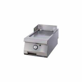 Gratar Fry-top electric cromat neted de banc, 400x900x280 mm, 6 kW, linia 900