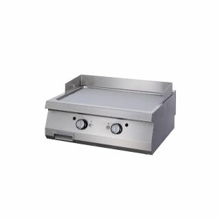 Gratar Fry-top electric cromat neted de banc, 800x900x280 mm, 12 kW, linia 900