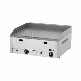 Gratar Fry-top electric cromat neted-striat 480x650 mm, 660x600x220 mm, 8 kW, linia 900, FTHRC60E