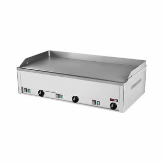 Gratar Fry-top electric neted 480x970 mm, 990x540x220 mm, 9 kW, FTH90E