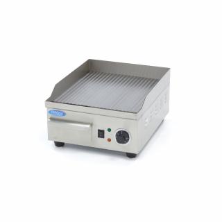 Gratar Fry-top electric striat din inox, 356     385 mm, 2 kW, 230V