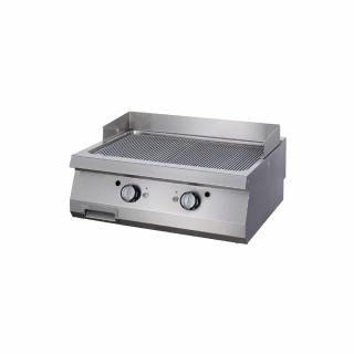 Gratar Fry-top pe gaz striat de banc, 800x900x280 mm, 18 kW, linia 900